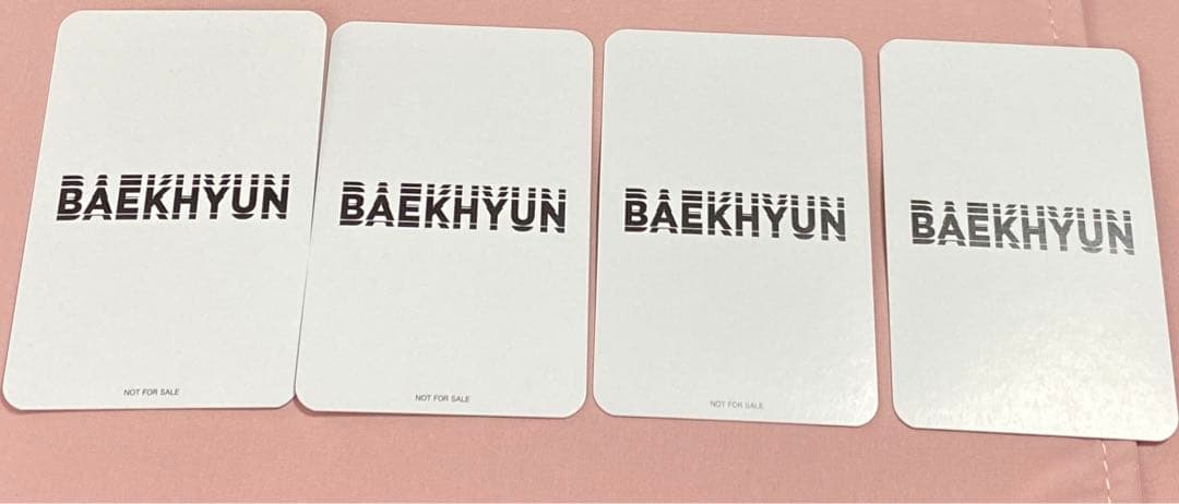 EXO ベッキョン トレカ シリアル 当選 get you alone