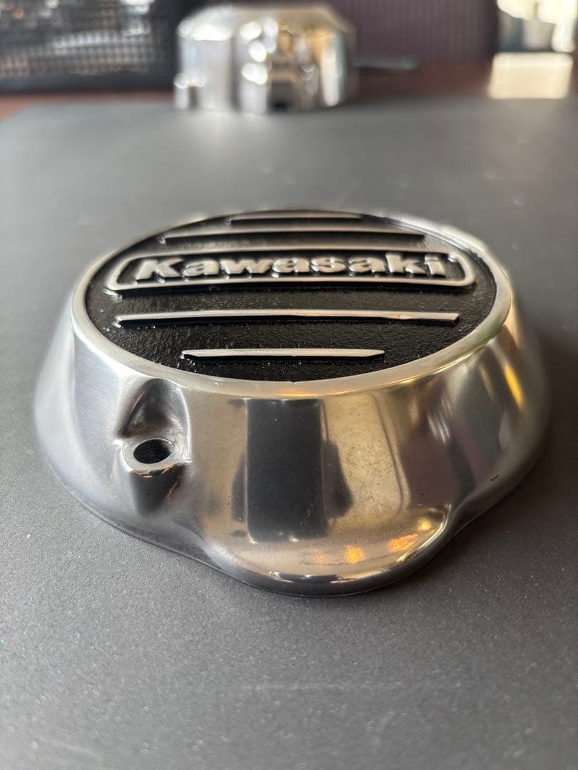 Z400FX ジェネレーターカバー　ポイントカバー　ゼファー400 当時物　美品