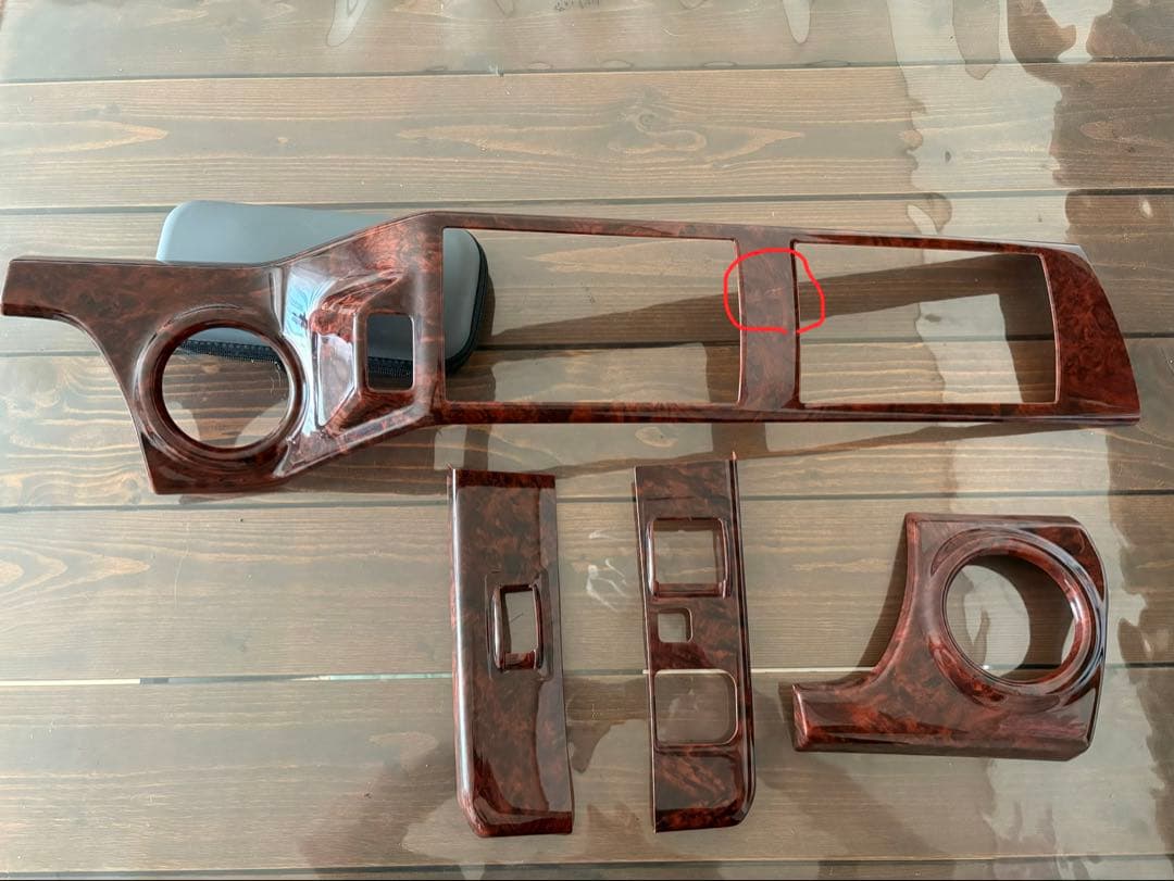 日野 17レンジャー 木目パネル