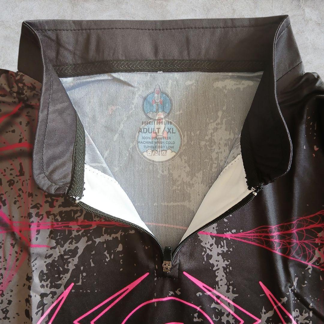 ✨新品✨ボウリングウェア　日本サイズ2XL　ブラックウィドー　ハンマー　ブラック