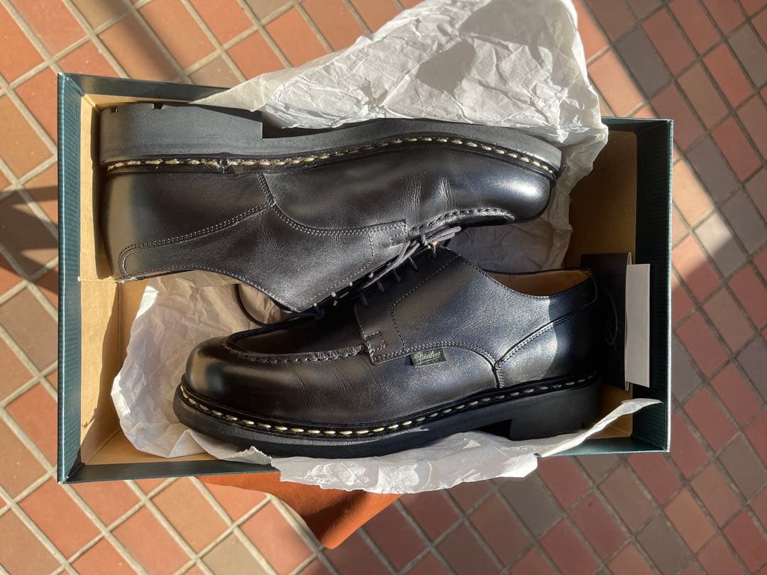 Paraboot CHAMBORD 7 Black パラブーツ シャンボード