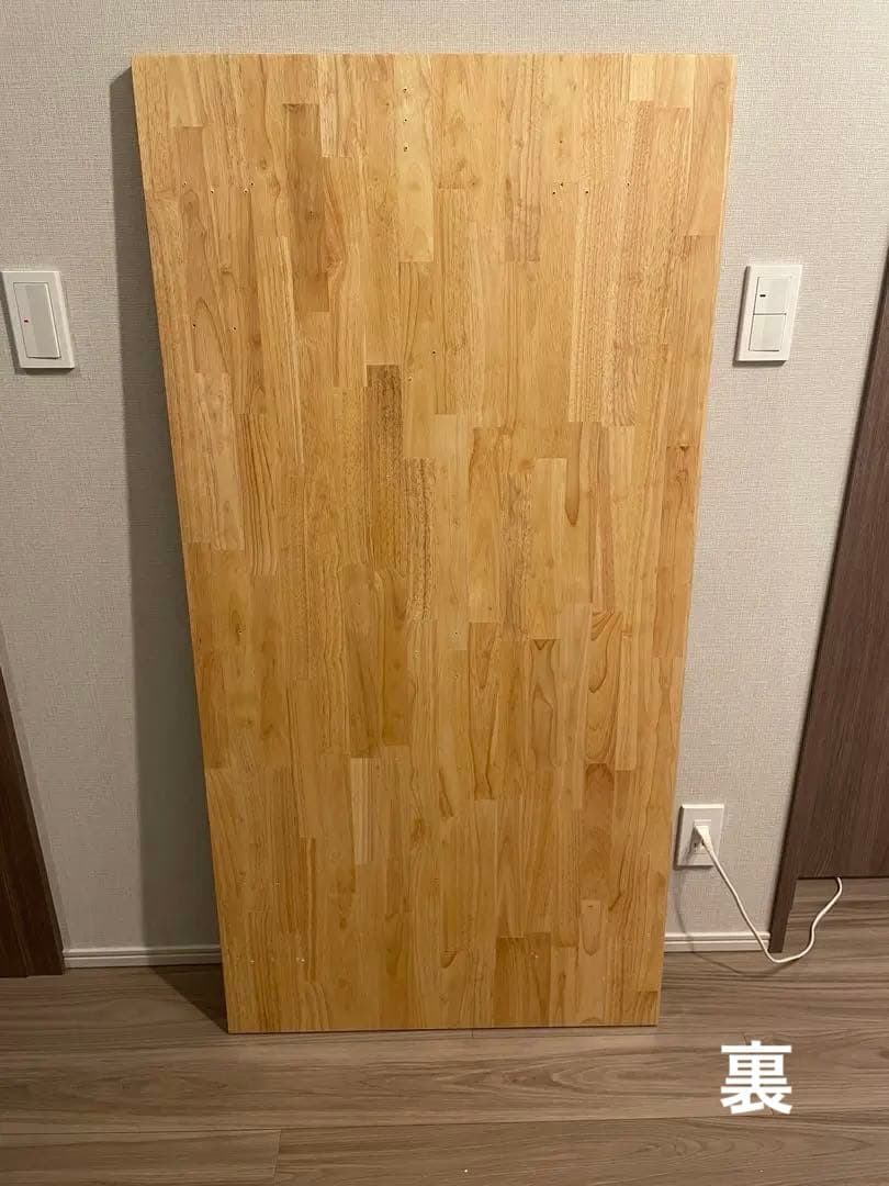 【送料込】美品 天板のみ マルトクショップ ゴム集成材 天板 140 x 70