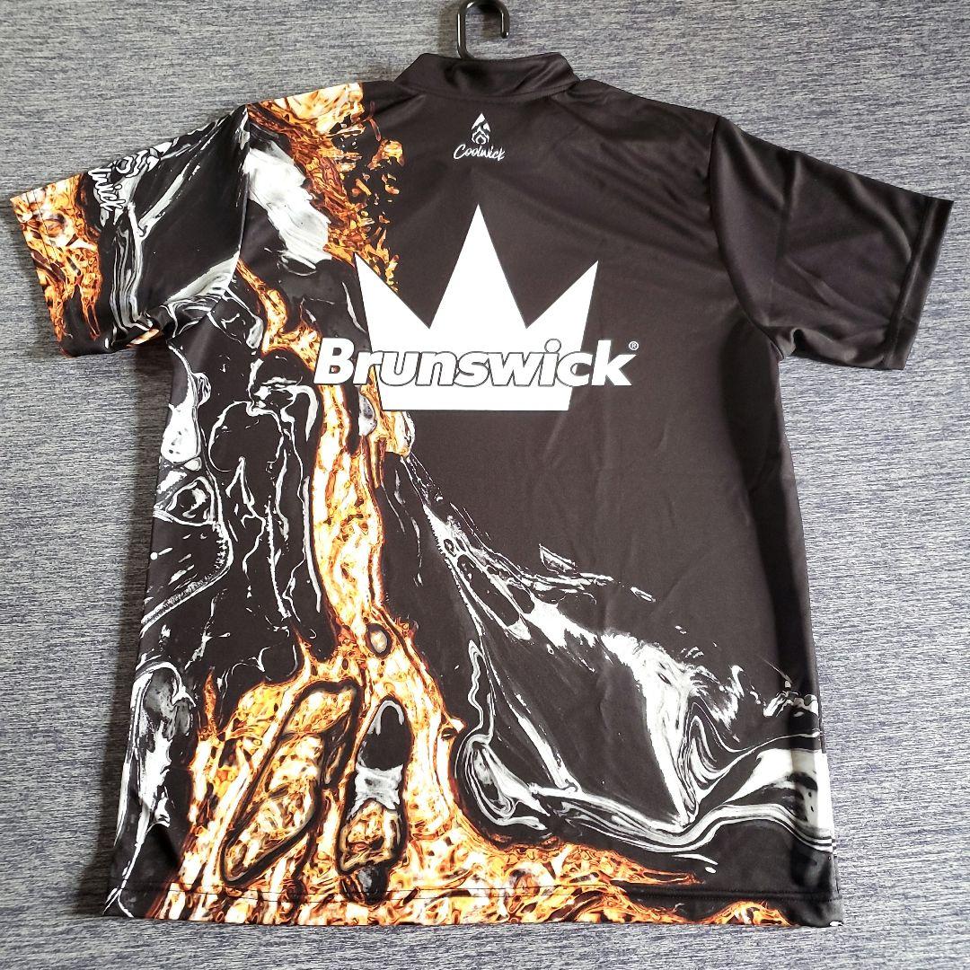 【日本未発売】ボウリングウェア　ブランズウィック　日本サイズL相当　ブラック