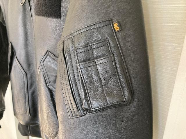 ☆ALPHA CWU-45P レザー フライトジャケット ☆超美品