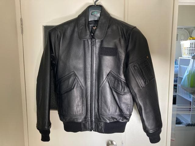 ☆ALPHA CWU-45P レザー フライトジャケット ☆超美品