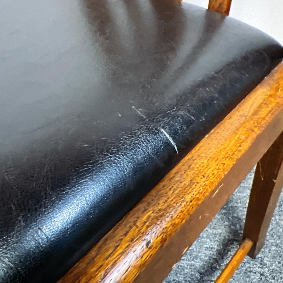 北欧レトロ 英国アンティーク 無垢材 チャーチチェア ダイニングチェア イギリス