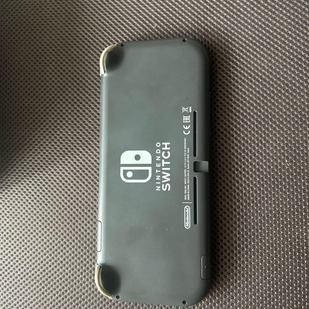 Nintendo Switch Lite グレー　充電器付