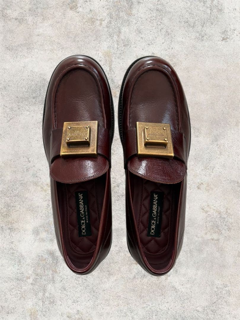 Dolce & Gabbana ドルチェアンドガッパーナ　ブラウン　ローファー