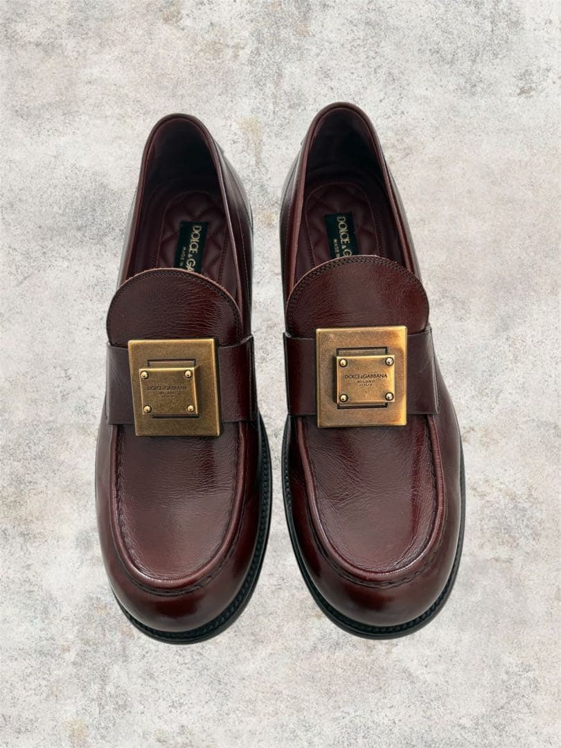 Dolce & Gabbana ドルチェアンドガッパーナ　ブラウン　ローファー