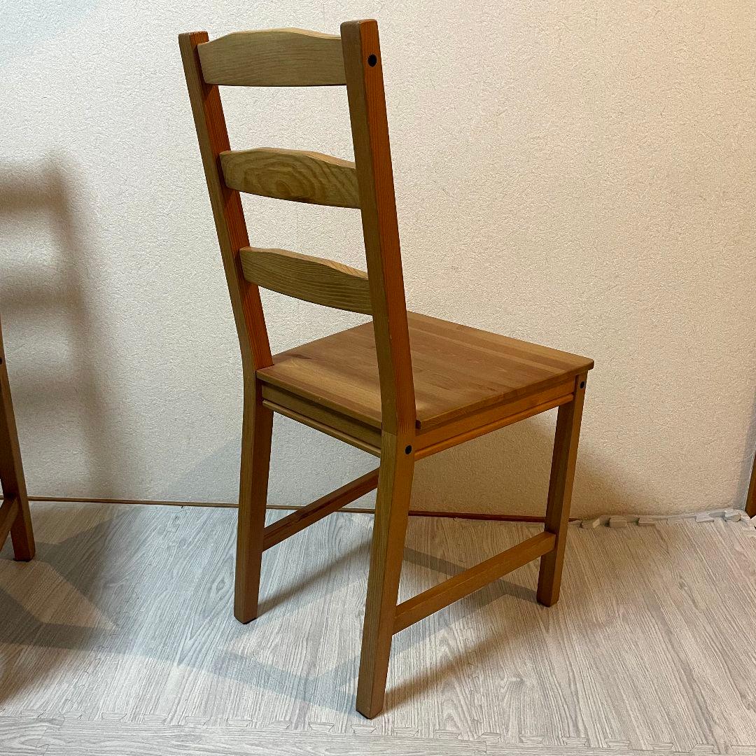 IKEA JOKKMOKKダイニングチェア　木製　2脚セット　送料込