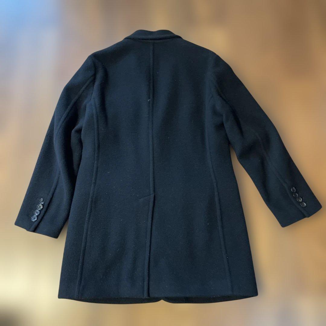 ワコマリア WACKO MARIA チェスターコート ブラック