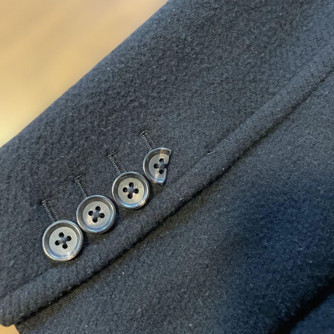 ワコマリア WACKO MARIA チェスターコート ブラック