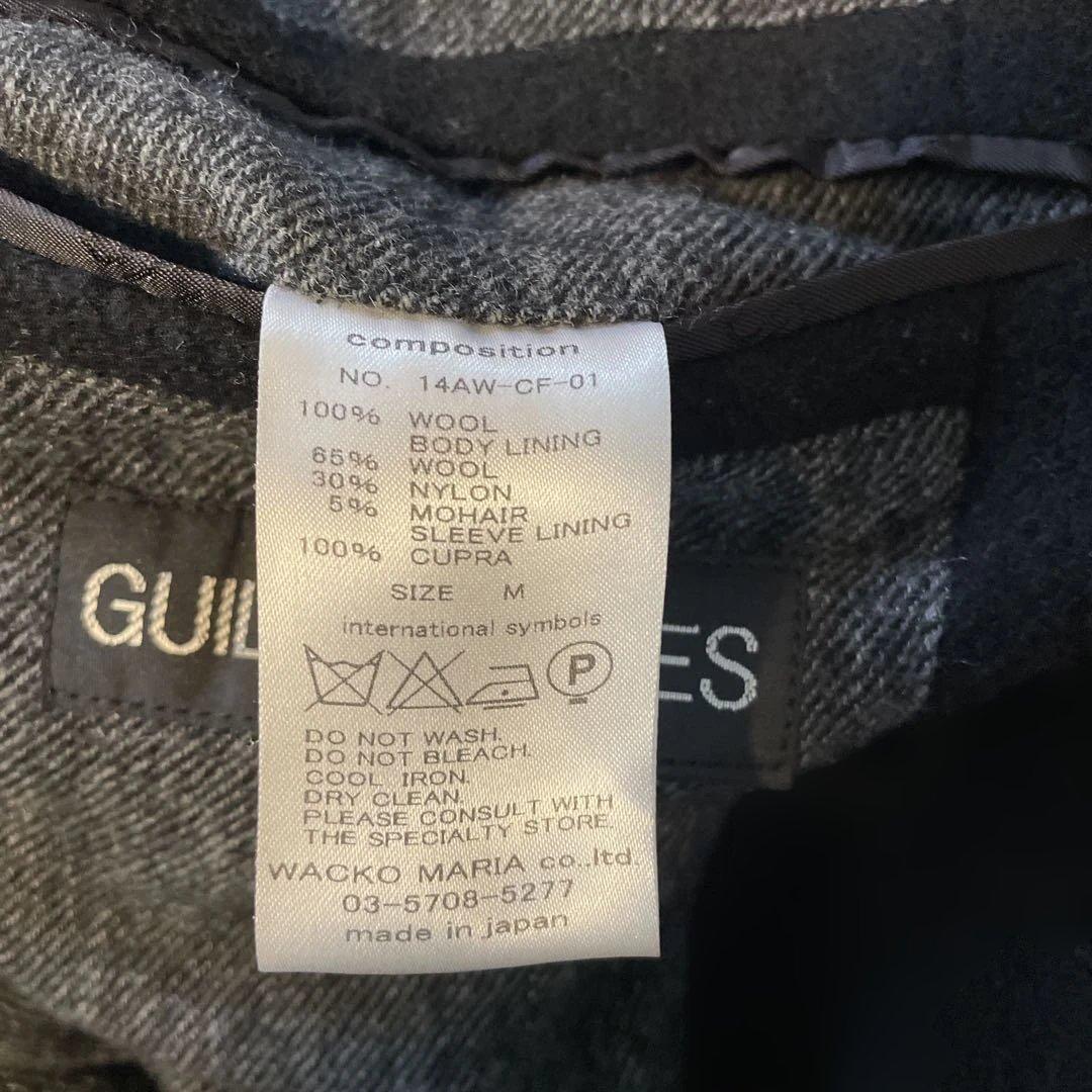 ワコマリア WACKO MARIA チェスターコート ブラック