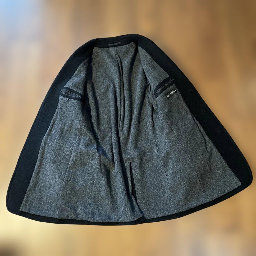 ワコマリア WACKO MARIA チェスターコート ブラック