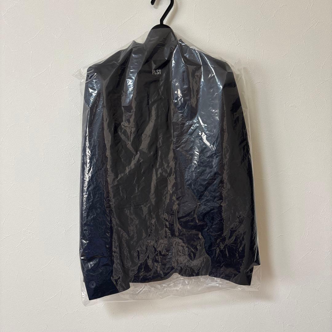 プラステ　ウォームリザーブカラーレスジャケット　ブラック　S