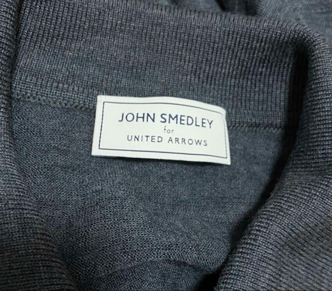 UNITED ARROWS別注✖️JOHN SMEDLEYの半袖ニットポロシャツ