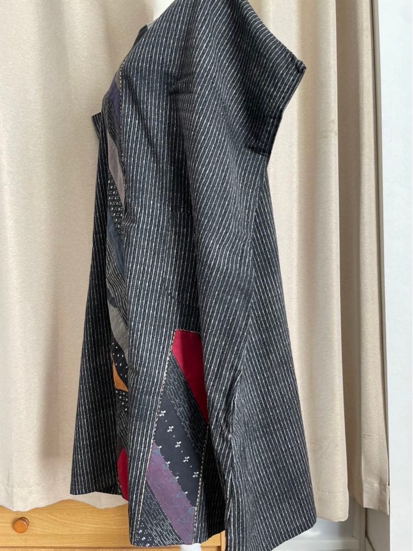 新品未使用　刺し子ワンピース