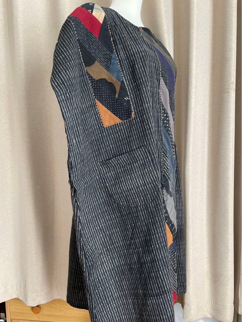 新品未使用　刺し子ワンピース