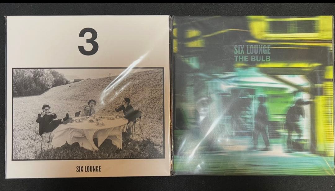 SIX LOUNGE レコード セット　LP 「3」 & 「THE BULB」