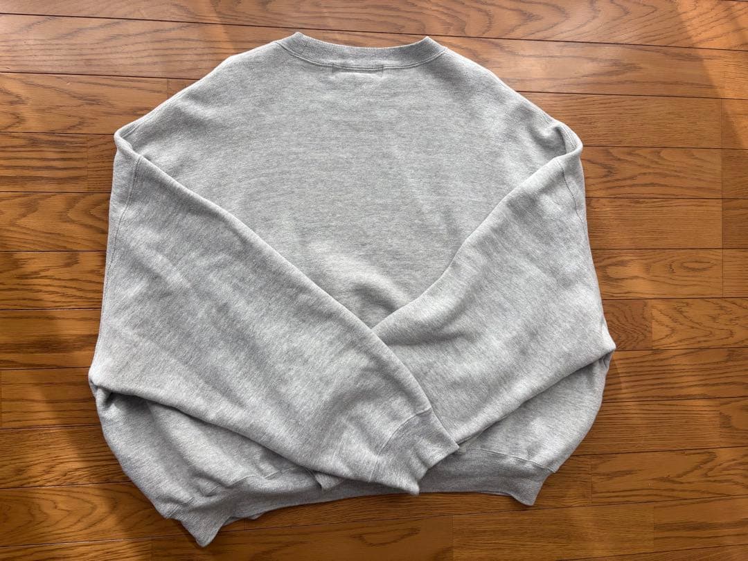 Brushed Crew / HEATHER GRAY Lサイズ