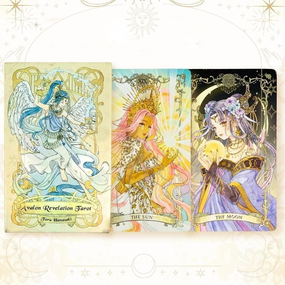 【正規品タロットカード】美麗＆キュートなイラスト✨特装版✨伝説の国を描いたデッキ