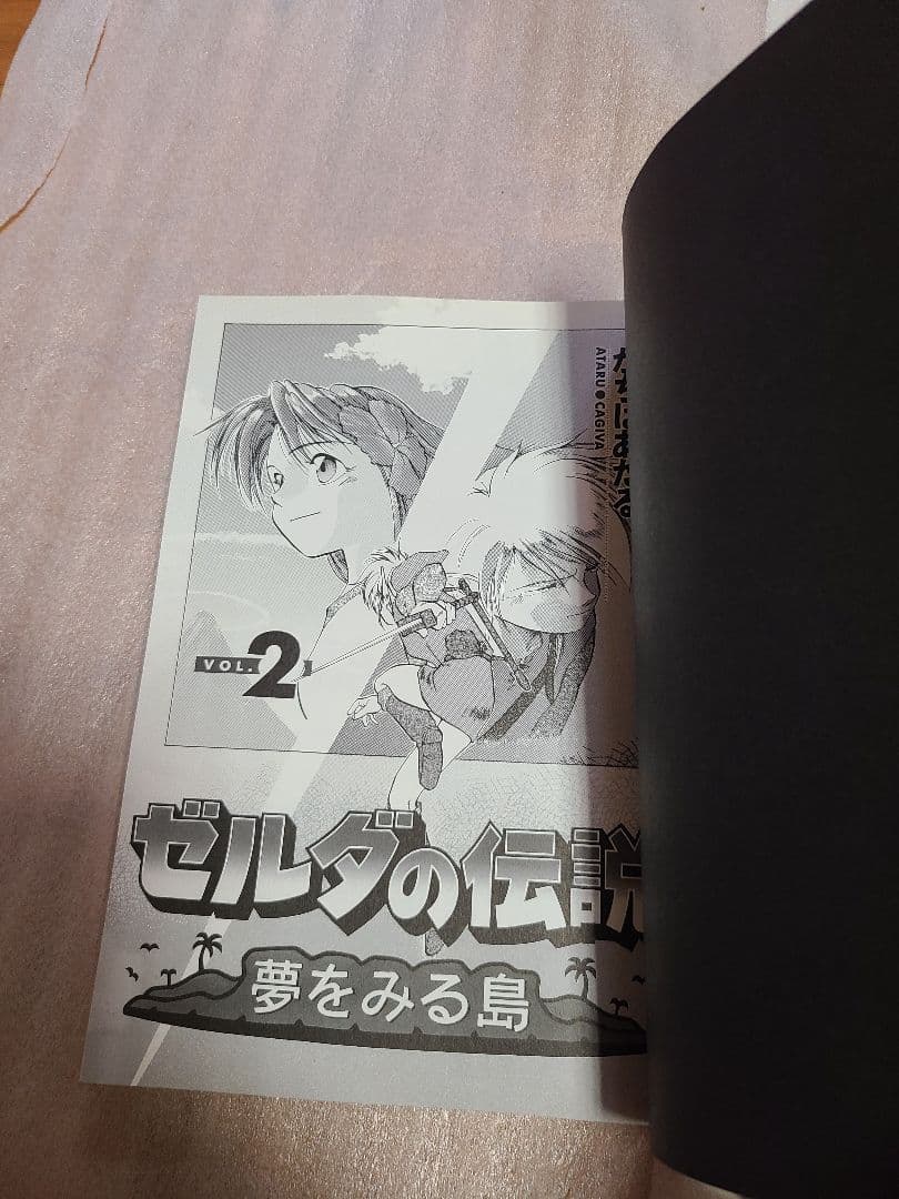 ゼルダの伝説 : 夢をみる島 全巻 全2巻セット 初版 希少 絶版