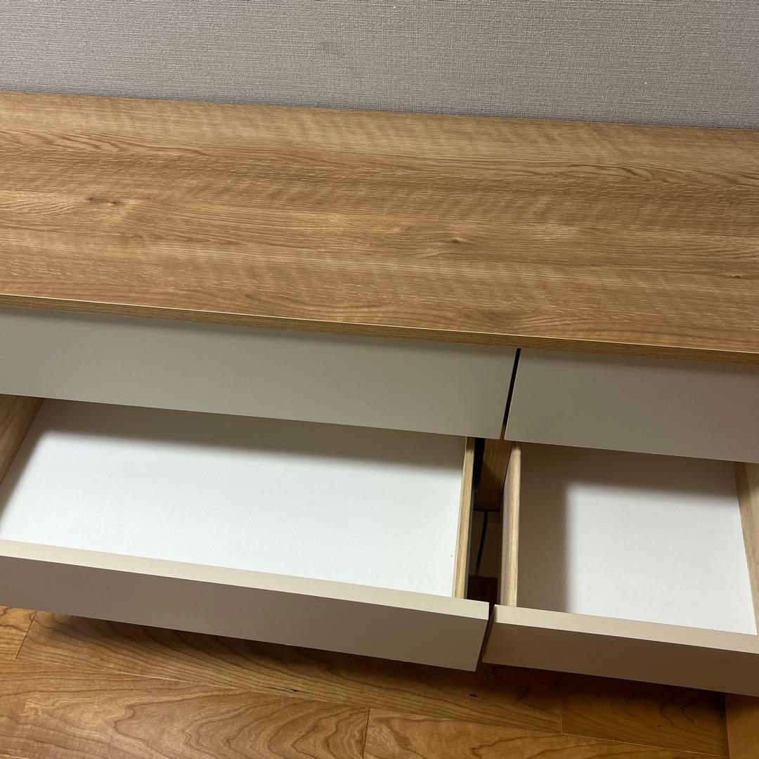 国産　チェスト 3段 ロータイプ リビング収納  LOWYA