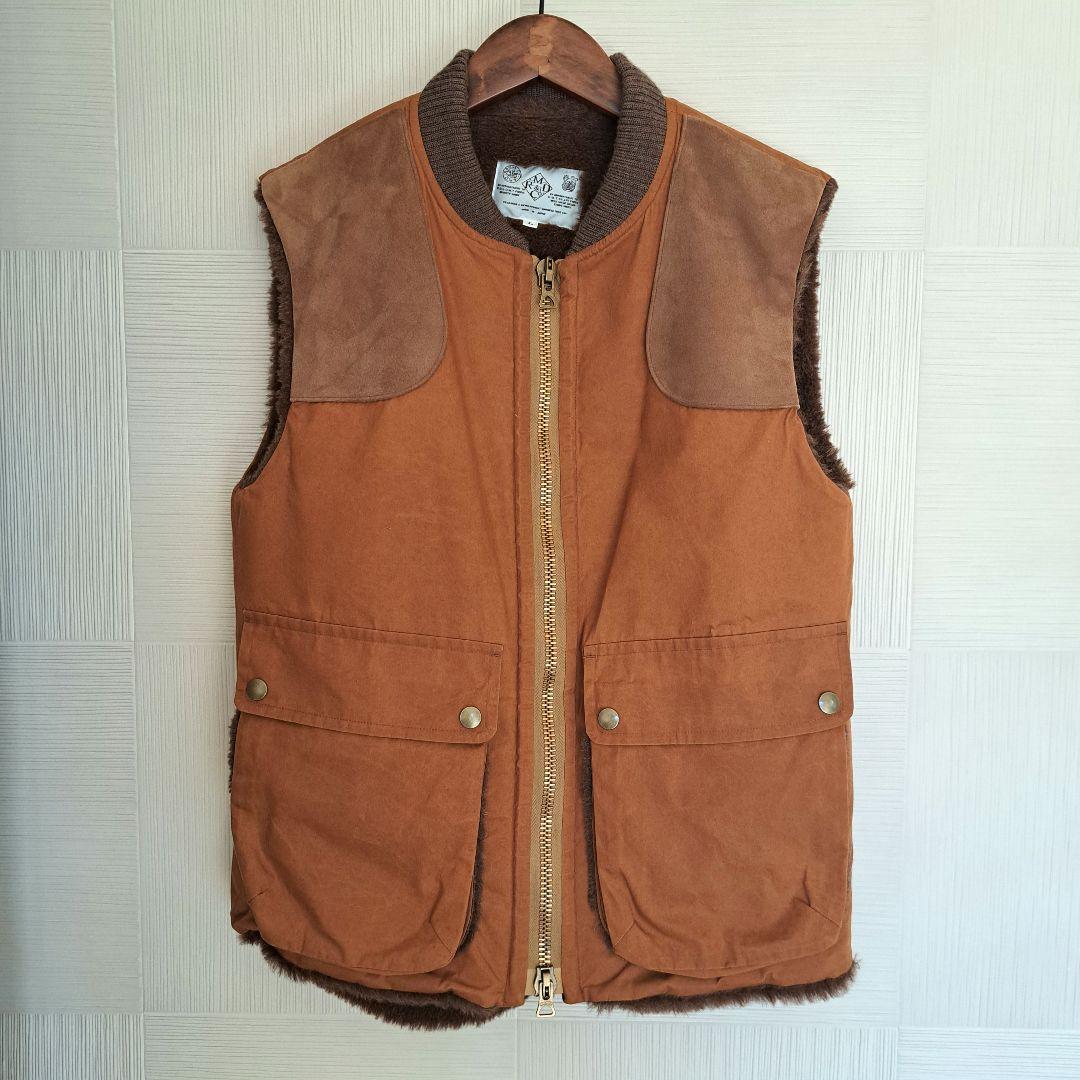 R & D.M.Co-/OLDMAN’S TAILOR/ ハンティングベスト L