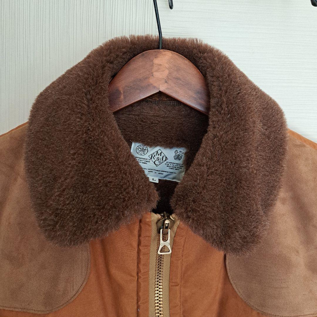 R & D.M.Co-/OLDMAN’S TAILOR/ ハンティングベスト L