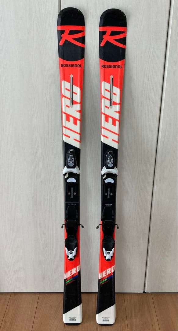 ROSSIGNOL（ロシニョール）HERO JR 140cm ポール95cm付き