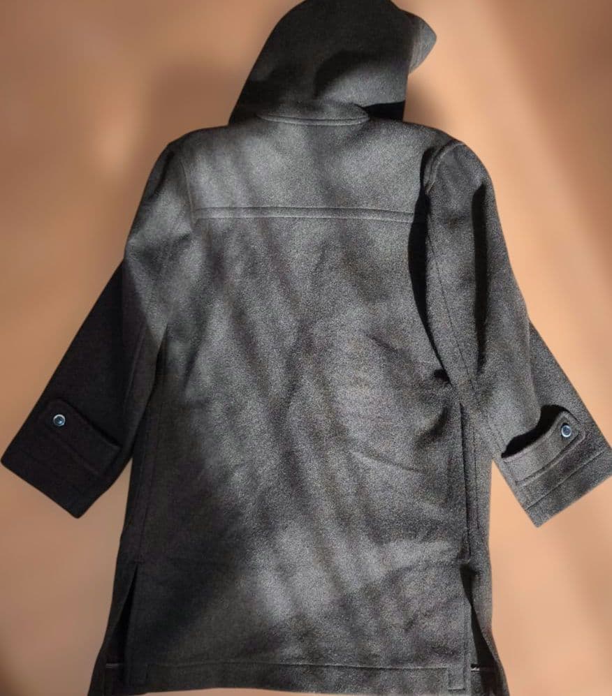 Wrangler （ラングラー）ダッフルコート フード付き ダークグレーM