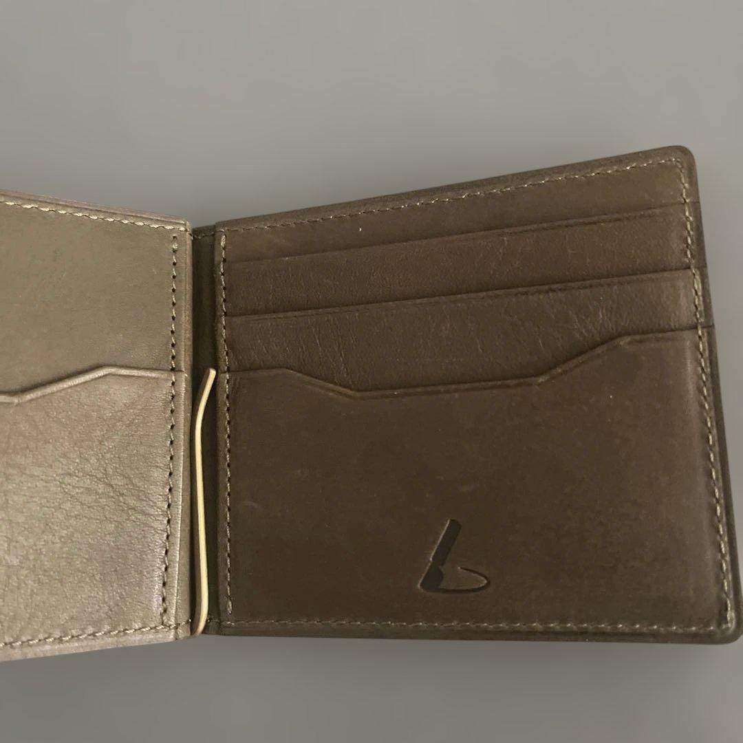 土屋鞄（ツチヤカバン）　マネークリップ　オイルレザー