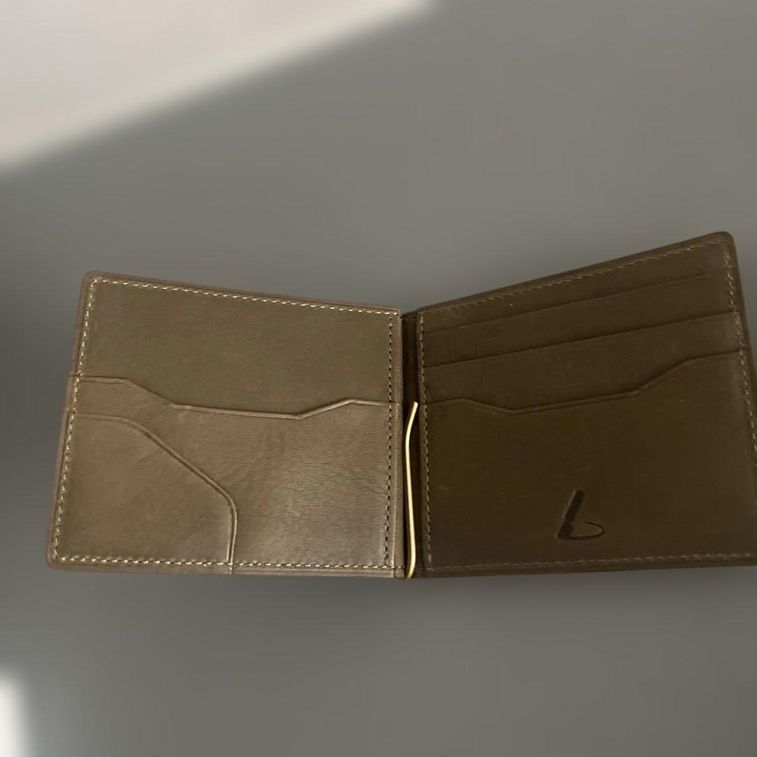 土屋鞄（ツチヤカバン）　マネークリップ　オイルレザー