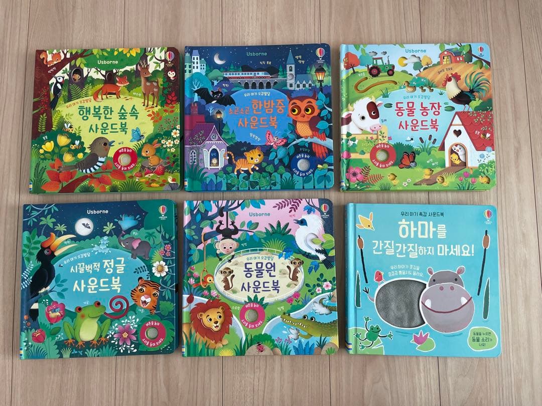 韓国Usborne サウンドブックセット