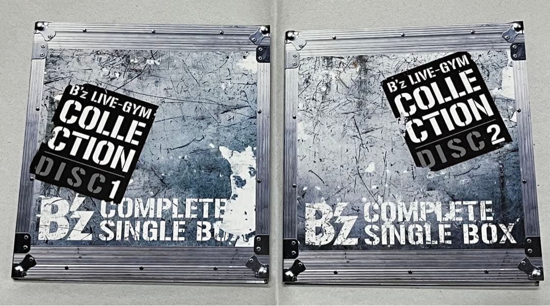 B'z COMPLETE SINGLE BOX 特典DVD 2枚