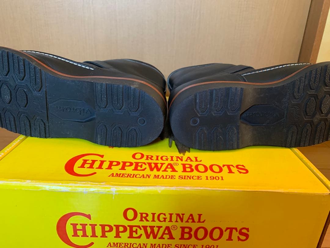 チペワ　エンジニアブーツ　モックブーツ　モーターサイクル
