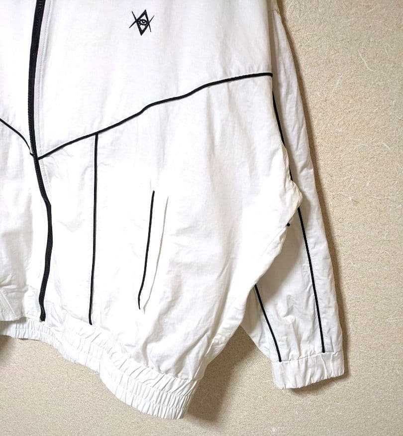 レフレム　ナイロンパーカー　ビッグシルエット　ジャケット　ライン切替　美品