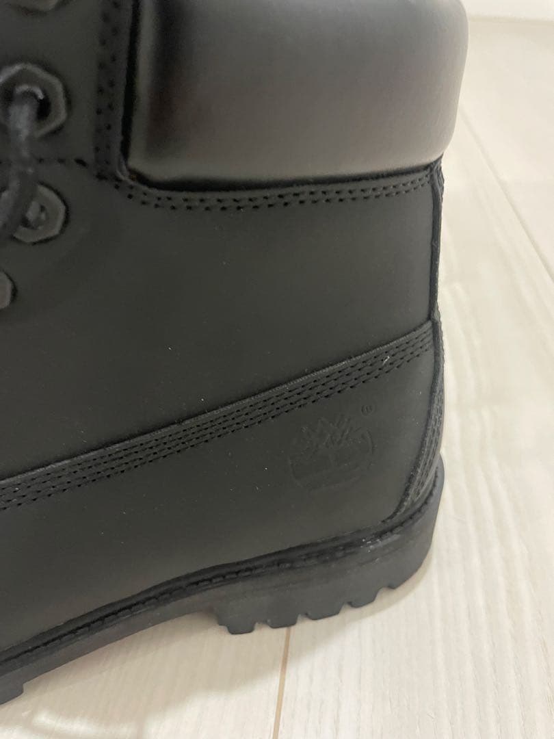 れ*い様 Timberland ブラックブーツ　 今日の20時にオークションに変