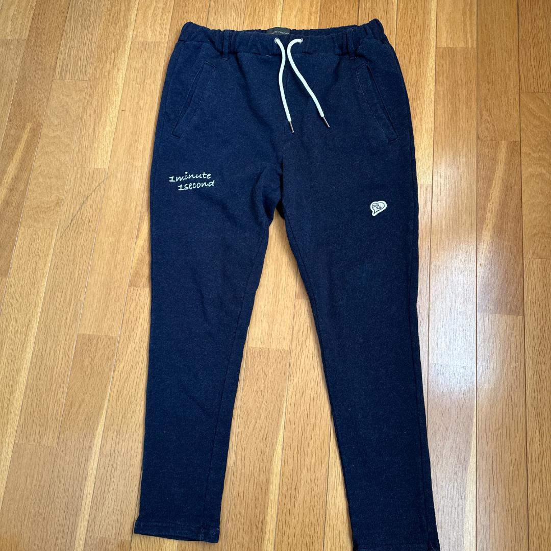 1minute 1second　ニットデニムイージーパンツ