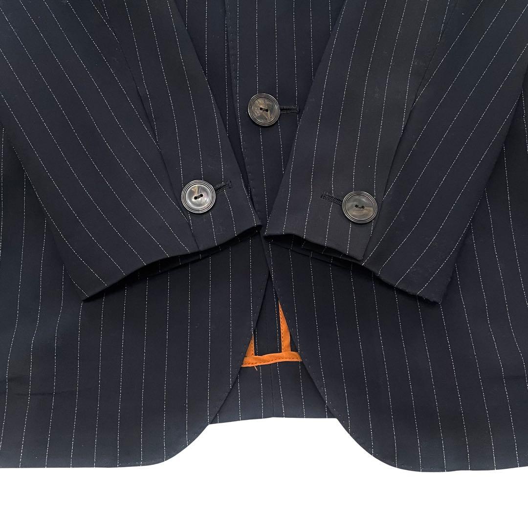 超美品!! ジャンポールゴルチェ スーツ セットアップ フレアパンツ 黒系 48