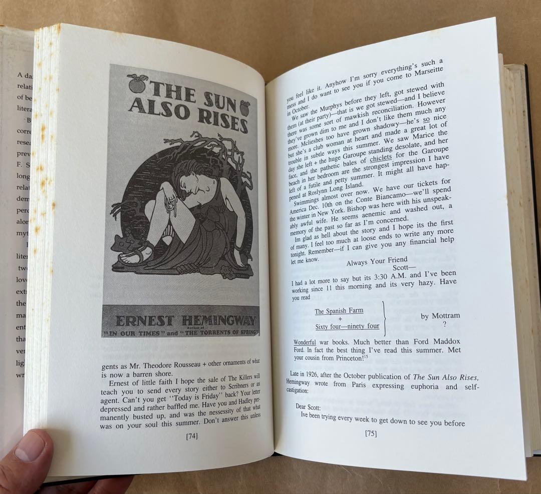 洋書 Fitzgerald and Hemingway