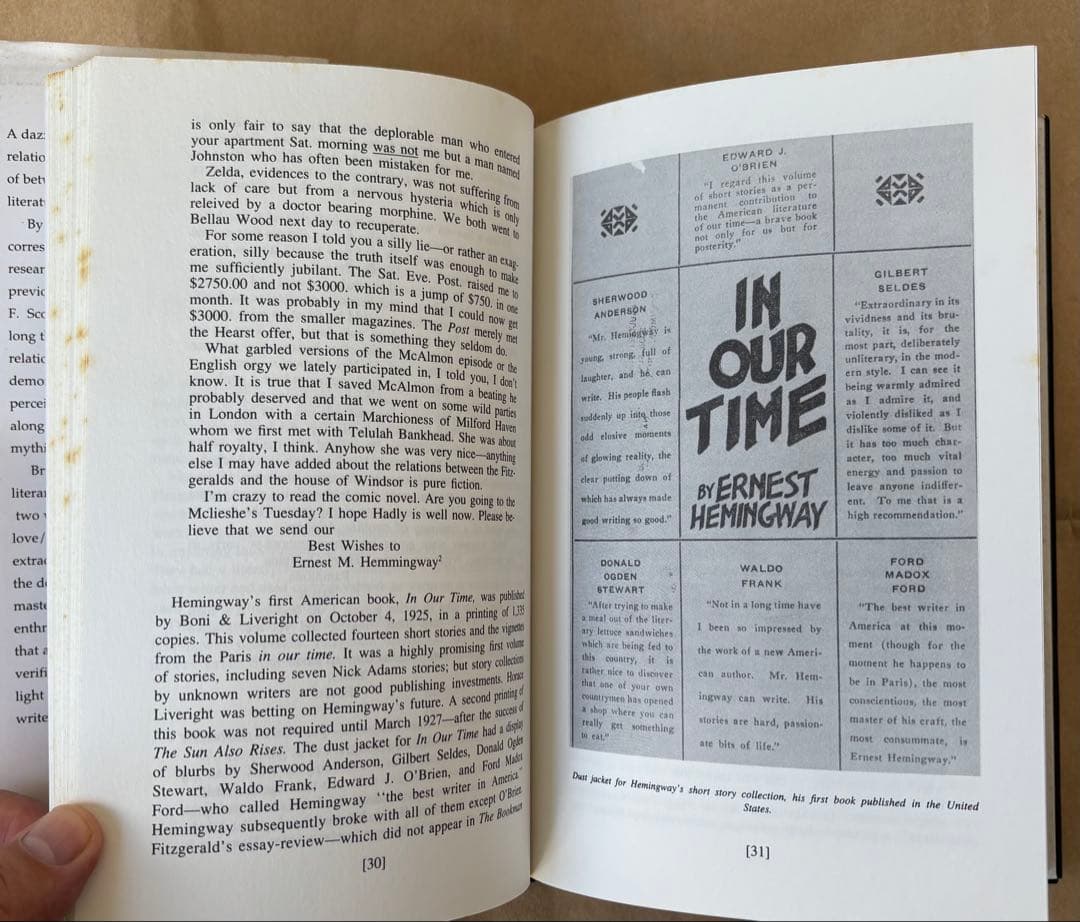 洋書 Fitzgerald and Hemingway