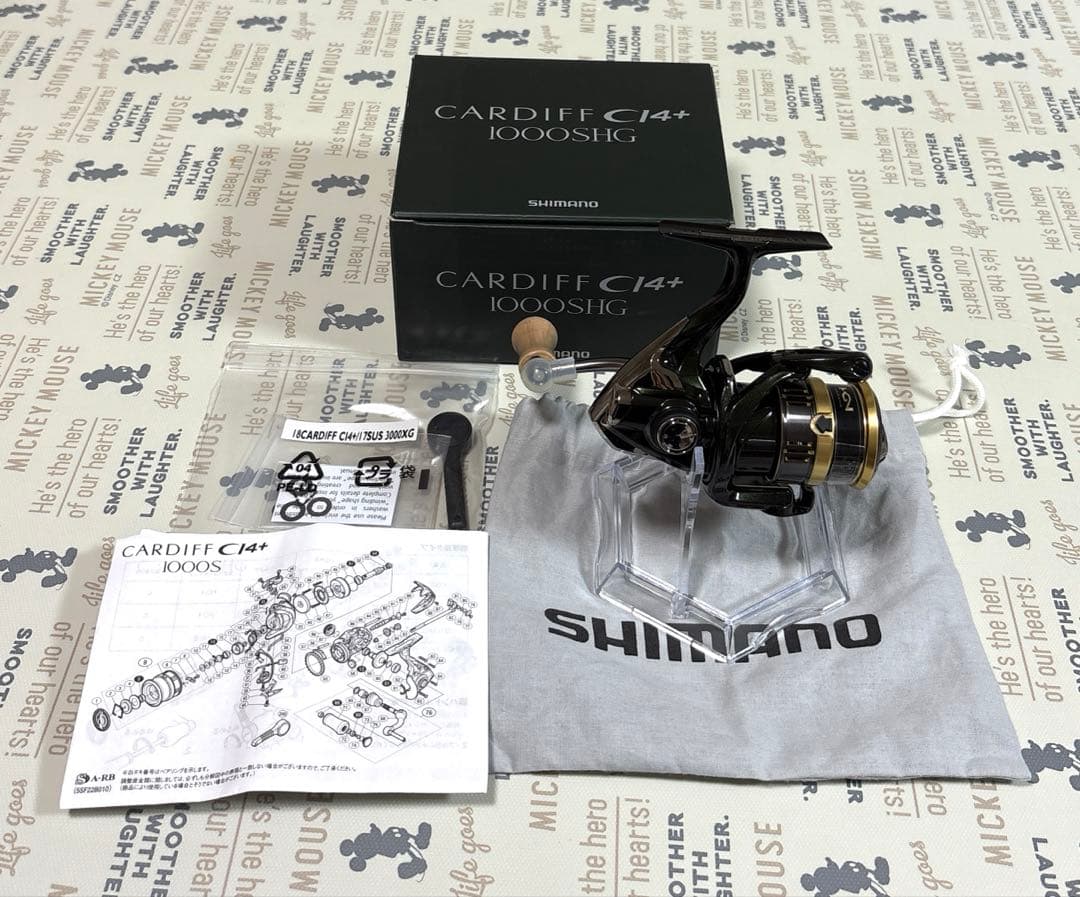 シマノ　18 カーディフ CI4+ 1000SHG