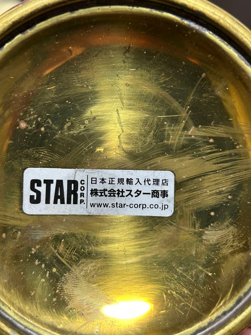 オプティマス　スベア　シングルバーナー　真鍮