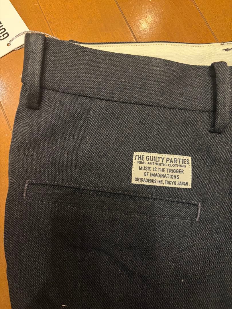 wacko ツータック チノ dickies ダブル スラックス　25fw