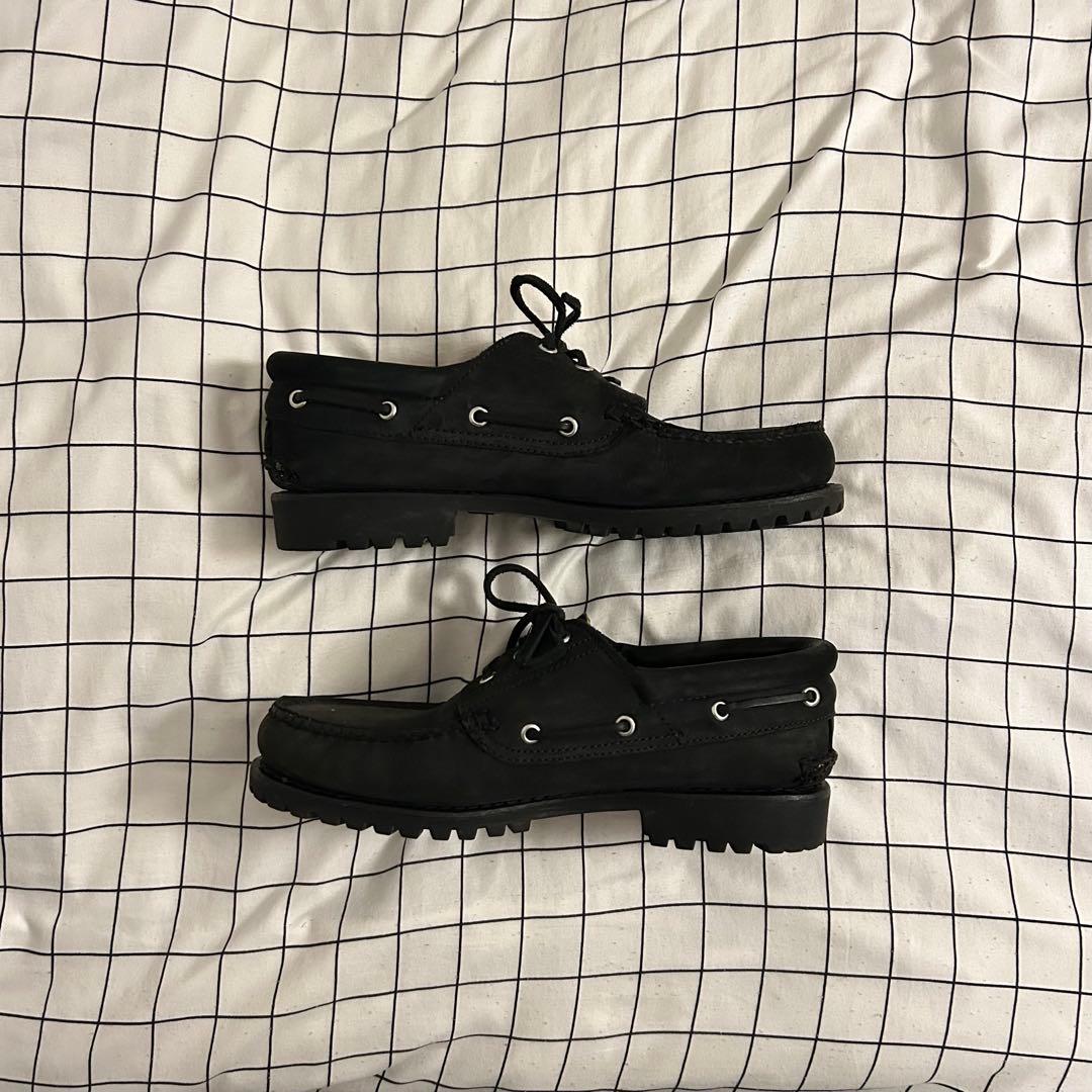 靴 Timberland 3EYE CLASSIC LUG BLACK NUBUCK