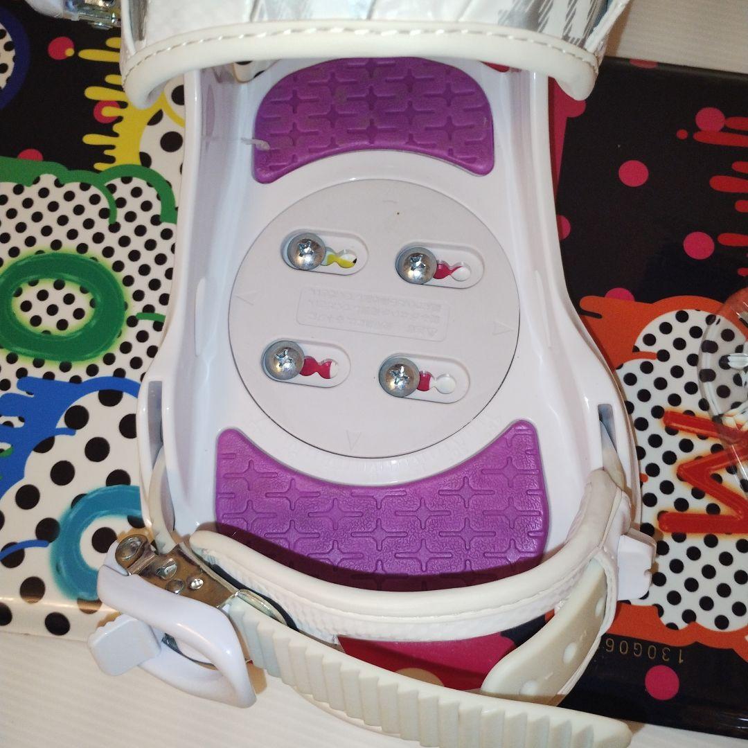 【美品】スノーボード３点セット　ジュニア向け　１３０cm 　２4cm