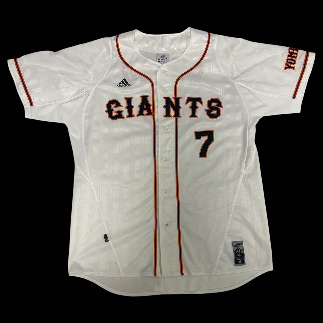 アディダス　希少　読売ジャイアンツ　長野久義　レプリカユニフォーム　サイズ2XO