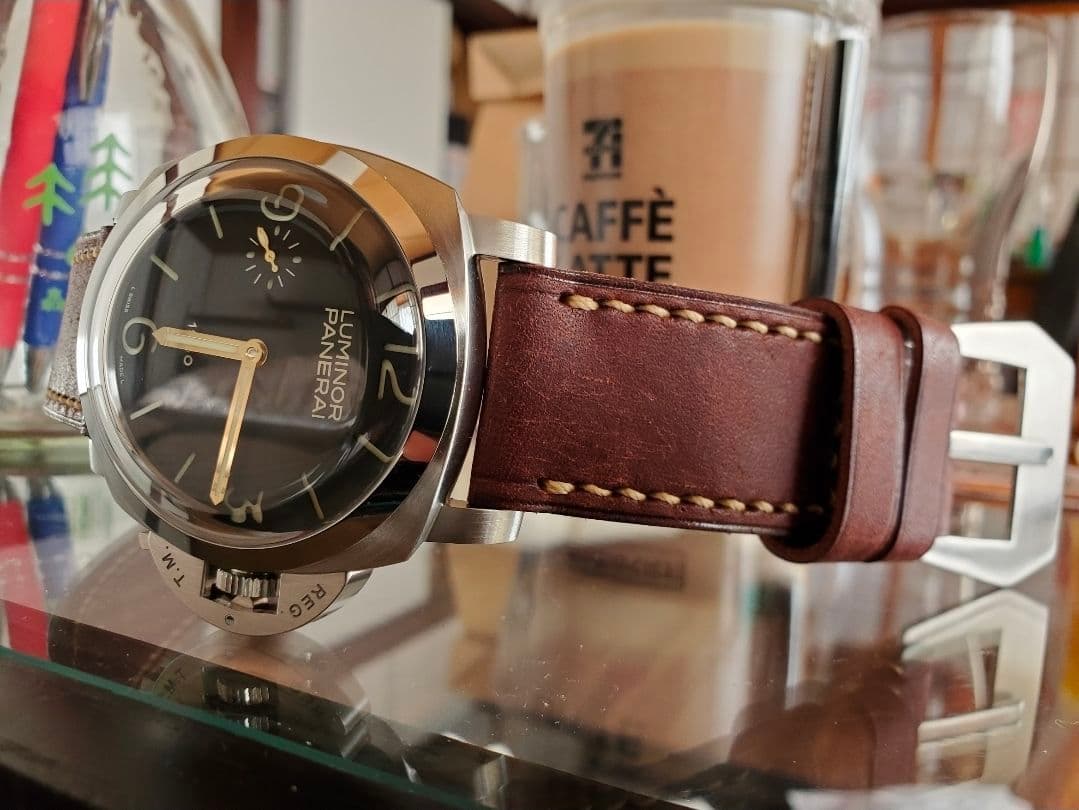 オーダーメイド　レザーベルト26ミリ パネライなど