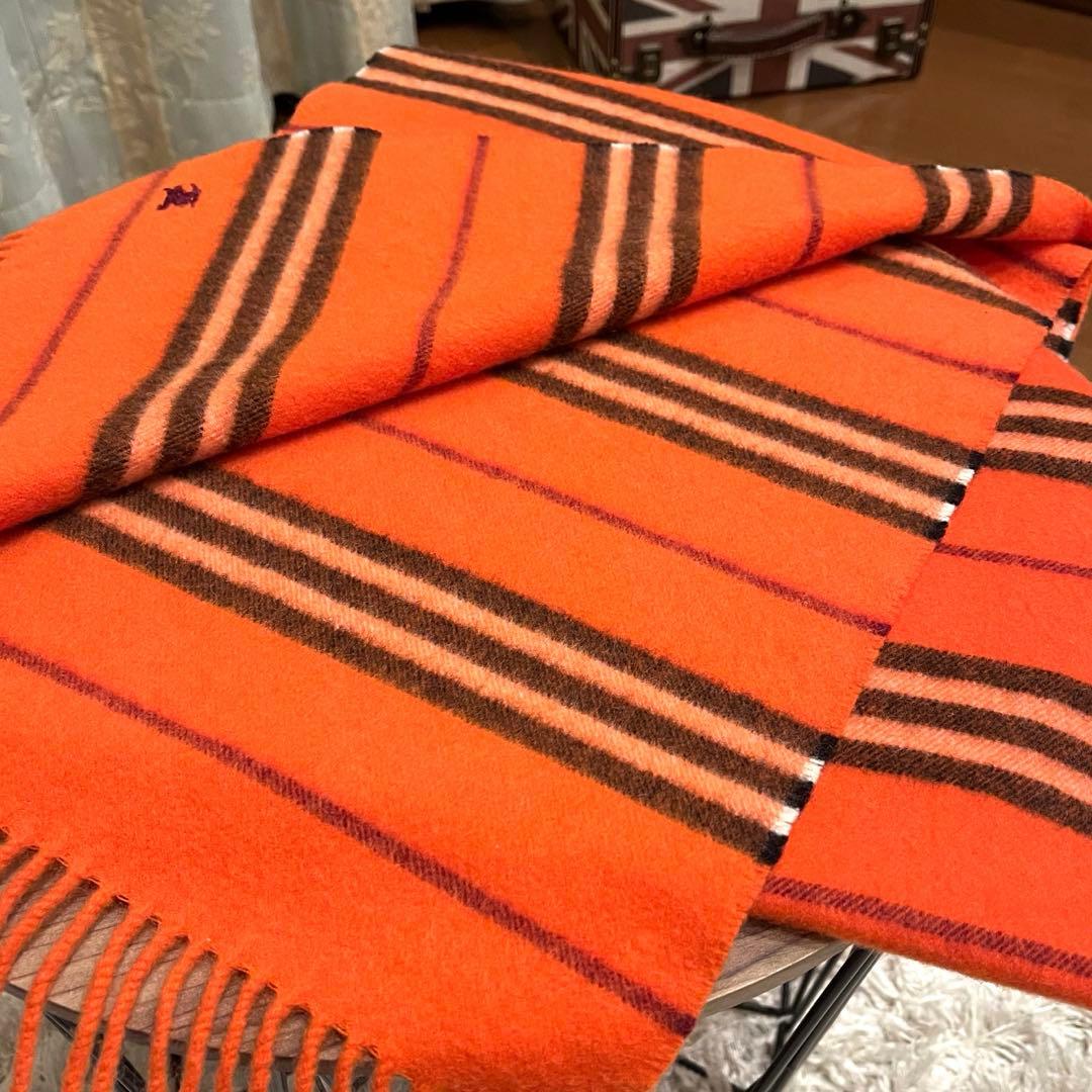 ✨希少✨美品✨BURBERRY バーバリーブラックレーベル マフラー カシミヤ